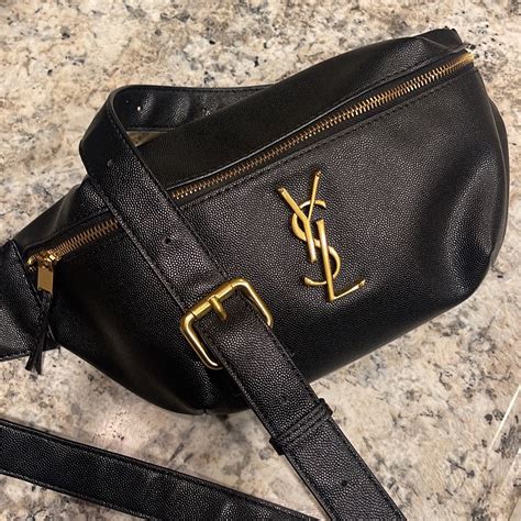 ysl women's waist belt|ysl fanny pack for women.